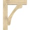 Ekena Millwork Legacy Block Rough Sawn Bracket w/ Offset Brace, Douglas Fir, 8"W x 32"D x 40"H BKT0806X32X40LEC05RDF - alternate 2